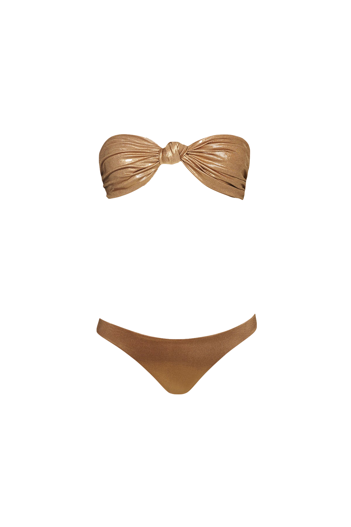 Marina Bikini in Gold - Bottom von Sara Cristina