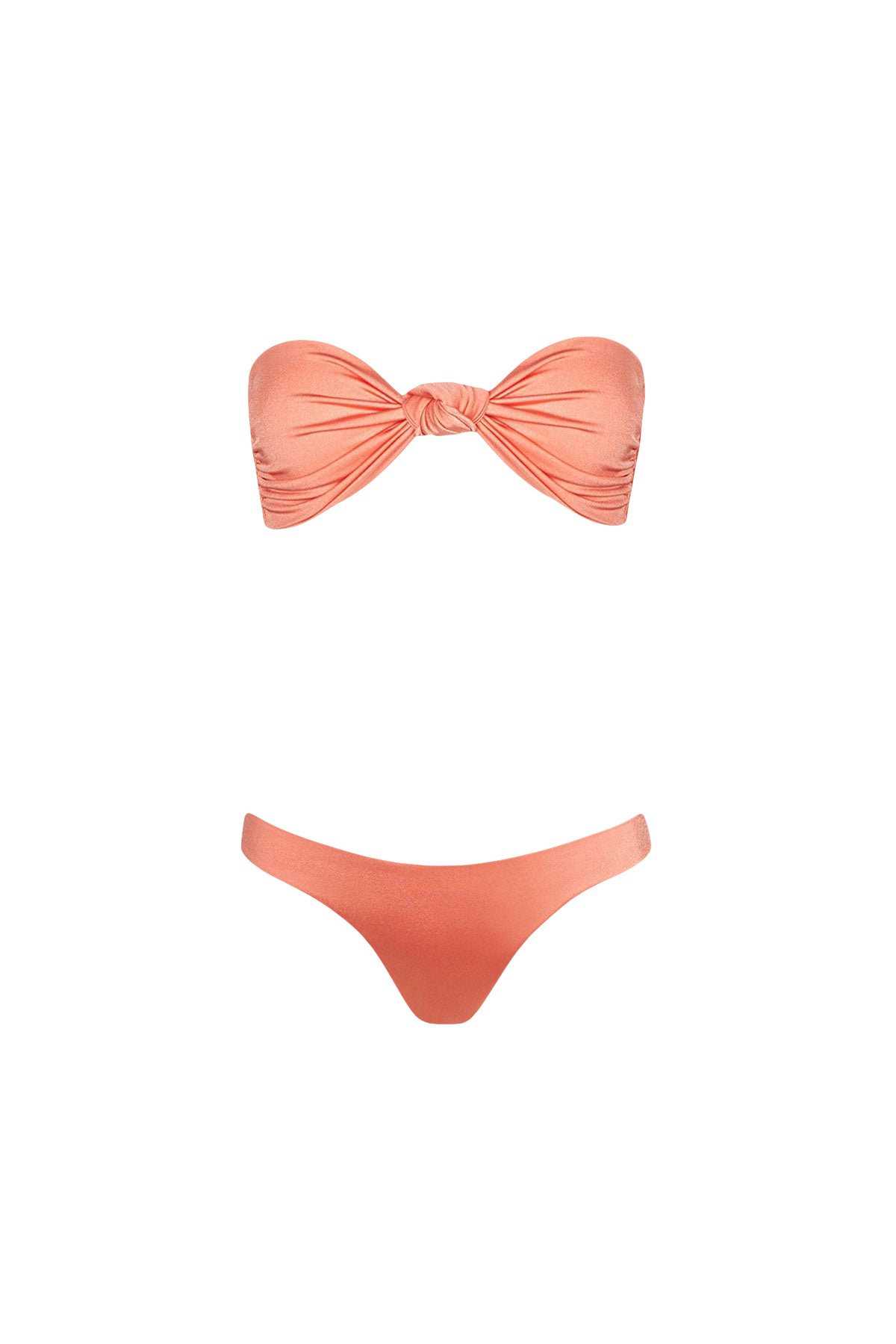 Marina Bikini in Light Orange - Top von Sara Cristina