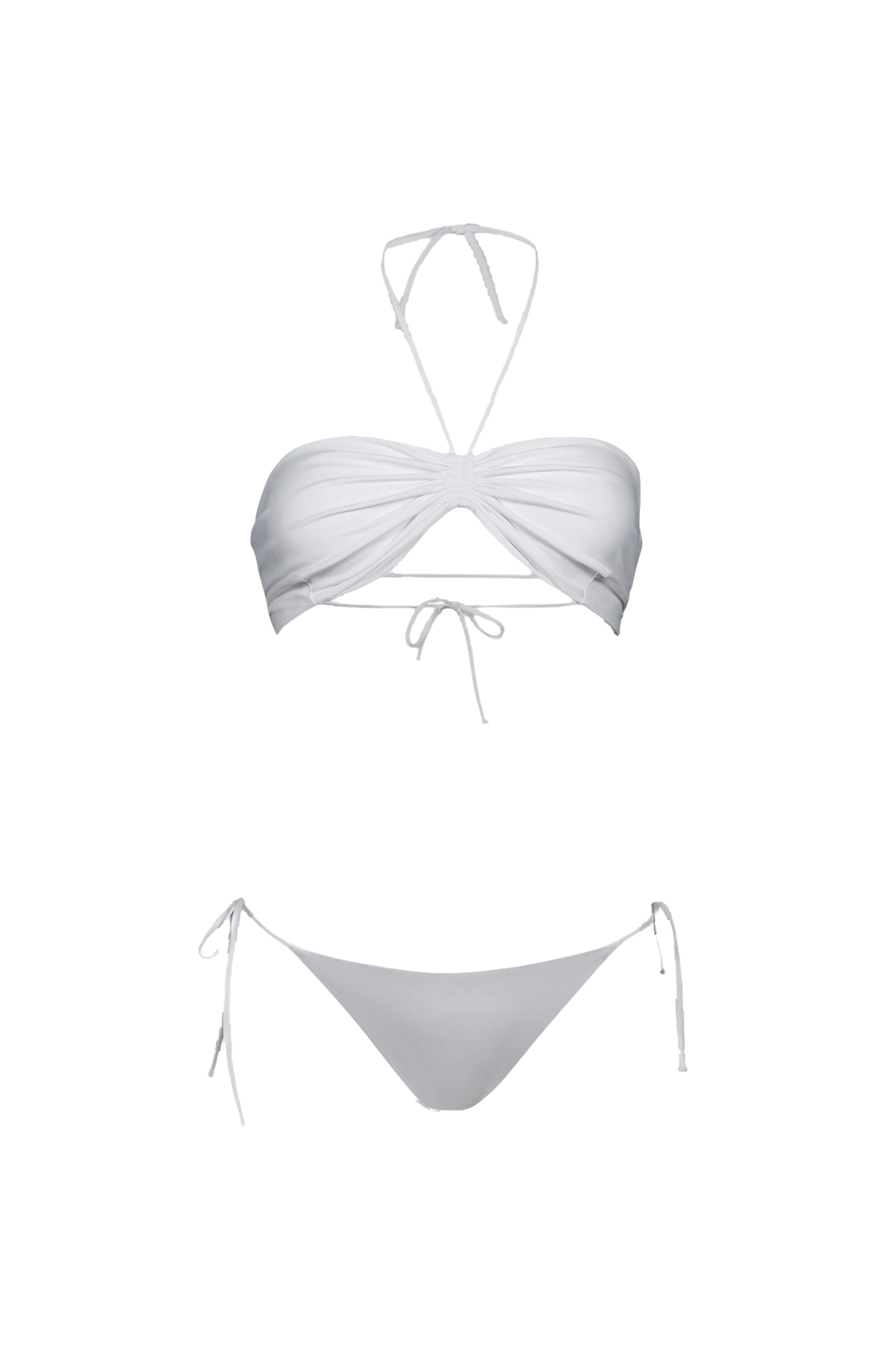 Shell Bikini in White - Bottom von Sara Cristina