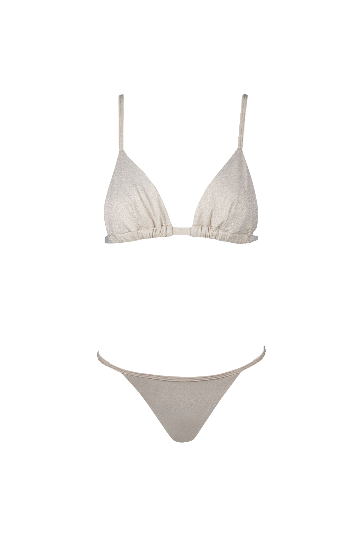 Sun Bikini in White Gold - Bottom von Sara Cristina