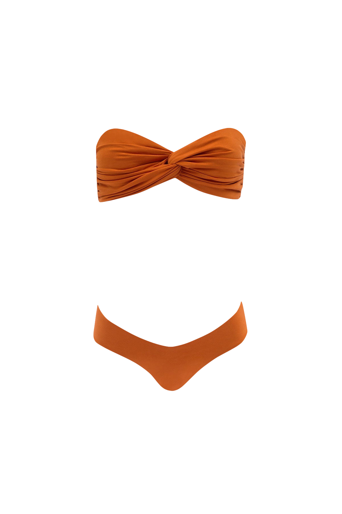 Wave Bikini in Tangerine - Bottom von Sara Cristina