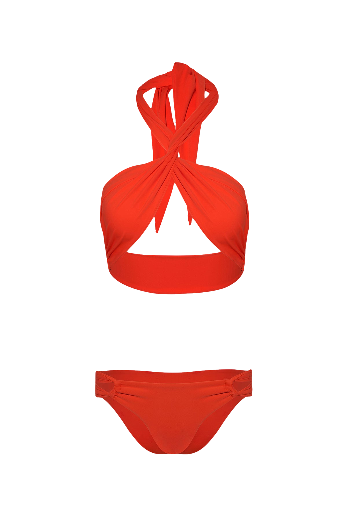 Wrap Bikini in Orange - Bottom von Sara Cristina