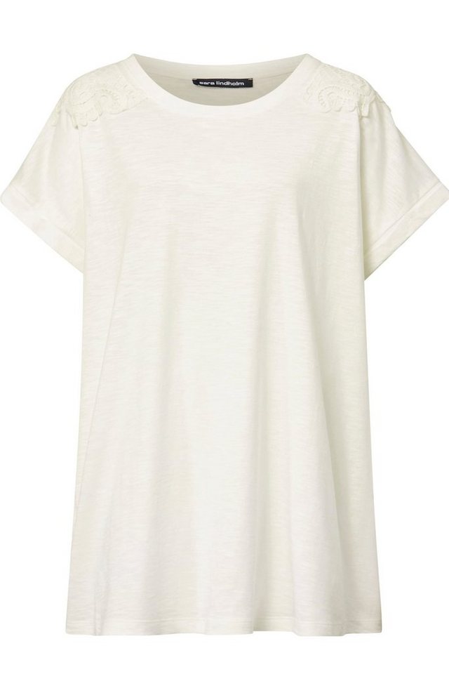 Sara Lindholm Longshirt T-Shirt oversized Rundhals Halbarm von Sara Lindholm