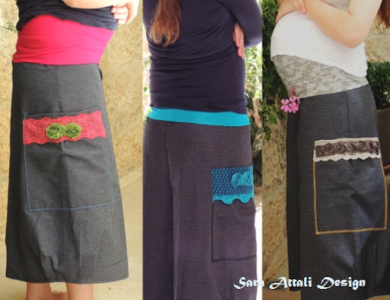 Schöne Rockhose Für Frauen, Auch Schwangere Alles in Einer, Großen Hose, Hose Mit Weitem Bein, Sehr Bequeme Schöne Rockhose Für Frauen, Auch Schwangere Alles in Einer, Großen Hose, Hose Mit Weitem Bein, Sehr Bequeme von SaraAttaliDesign