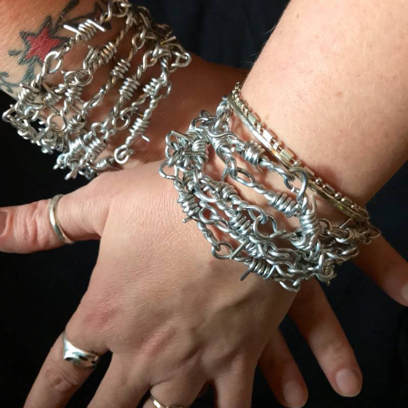 By The Inch Stacheldrahtkette - Aluminium Machen Sie Ihren Eigenen Schmuck Bestellen Jede Länge von SaraMarieJewelry
