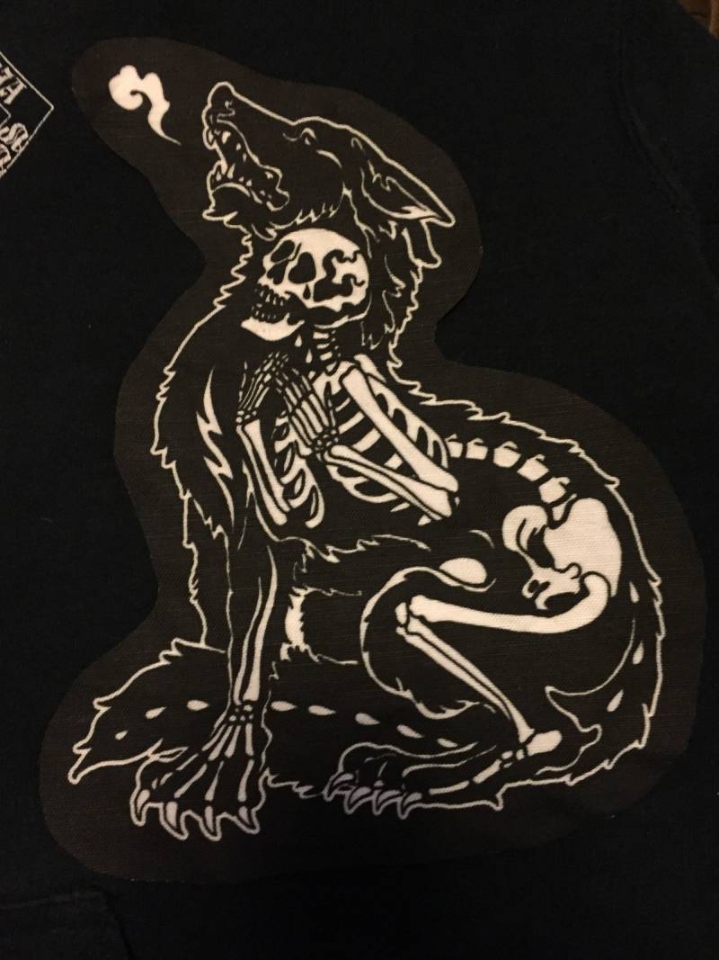 Werwolf Fluch Patch Zum Aufnähen Oder Aufkleben - Zwei Größen von SaraRayArt