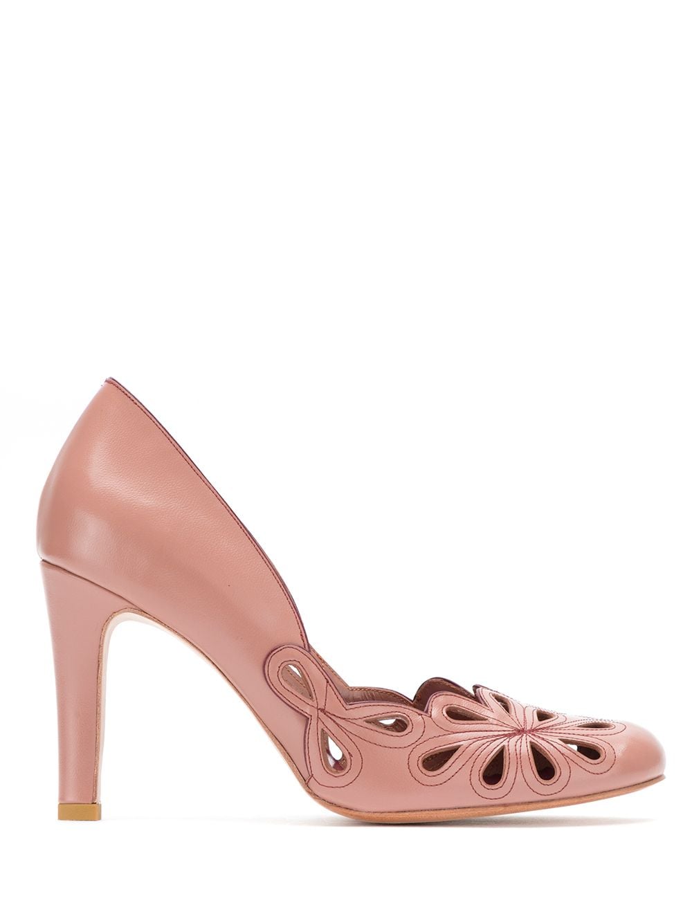 Sarah Chofakian 'Belle Epoque' Lederpumps - Rosa von Sarah Chofakian