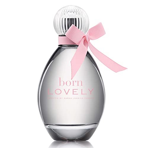 Sarah Jessica Parker Born Lovely Eau de Parfum für Frauen 100 ml Spray, blumiges Damenparfüm, Eau de Parfum für Frauen für unterwegs, Damenparfüms – Original SJP Parfüm von Sarah Jessica Parker