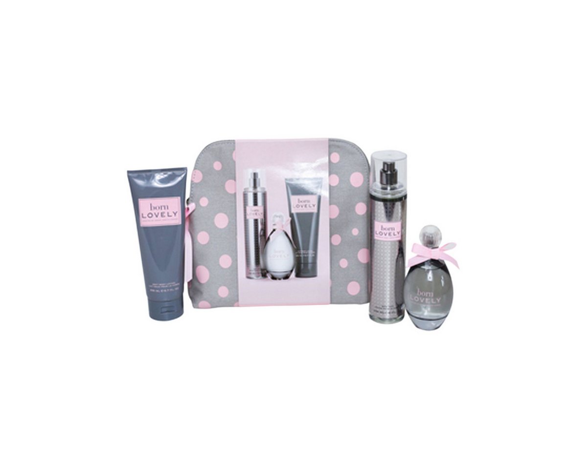 Sarah Jessica Parker Eau de Parfum LOVELY EDP 100ML, BODY LOTION 200ML, BODY MIST 250ML & ZIP BAG von Sarah Jessica Parker