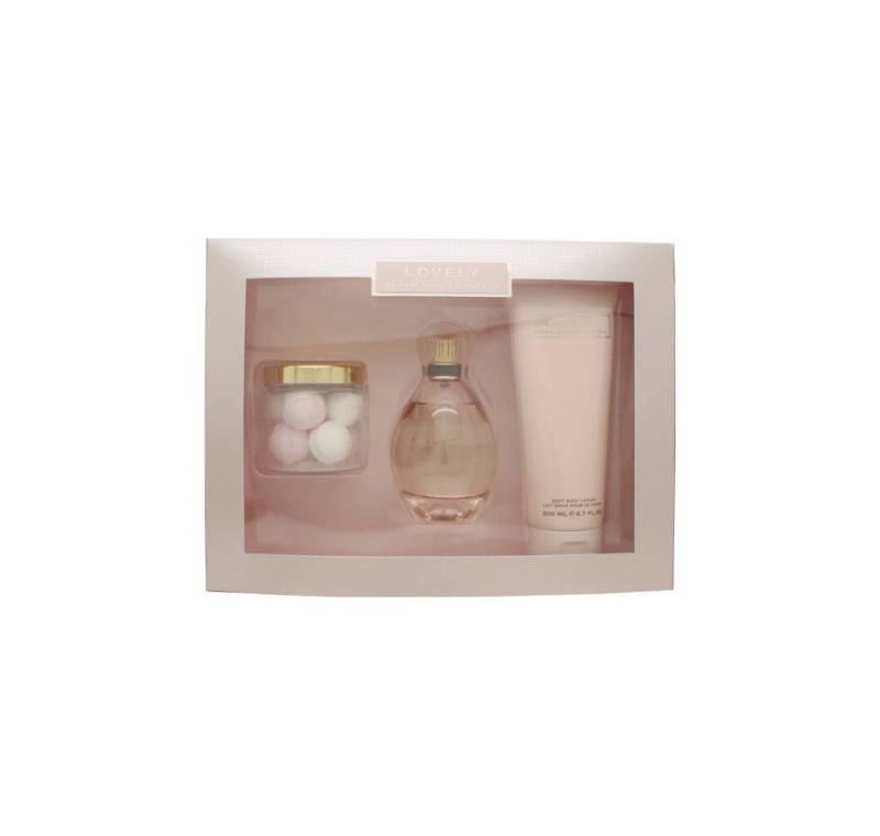 Sarah Jessica Parker Eau de Parfum Lovely Geschenkset 100ml EDP + 200ml Körperlotion + 100 g Badeperlen von Sarah Jessica Parker