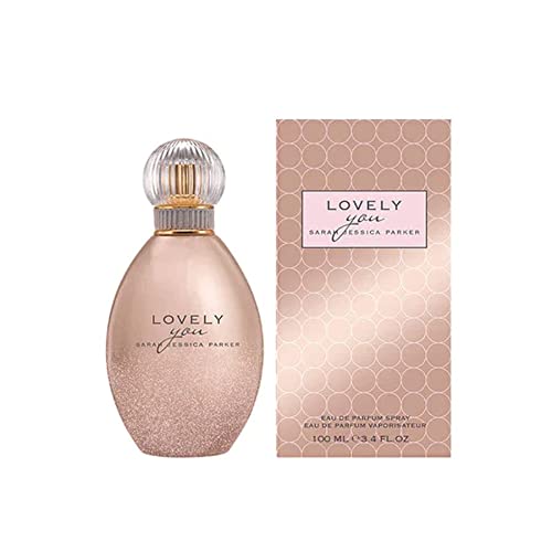 Sarah Jessica Parker Lovely You Eau de Parfum für Frauen 100 ml Spray, blumiges Damenparfüm, Duft für Frauen, Eau de Parfum, Damenparfüms – Original SJP Parfüm von Sarah Jessica Parker