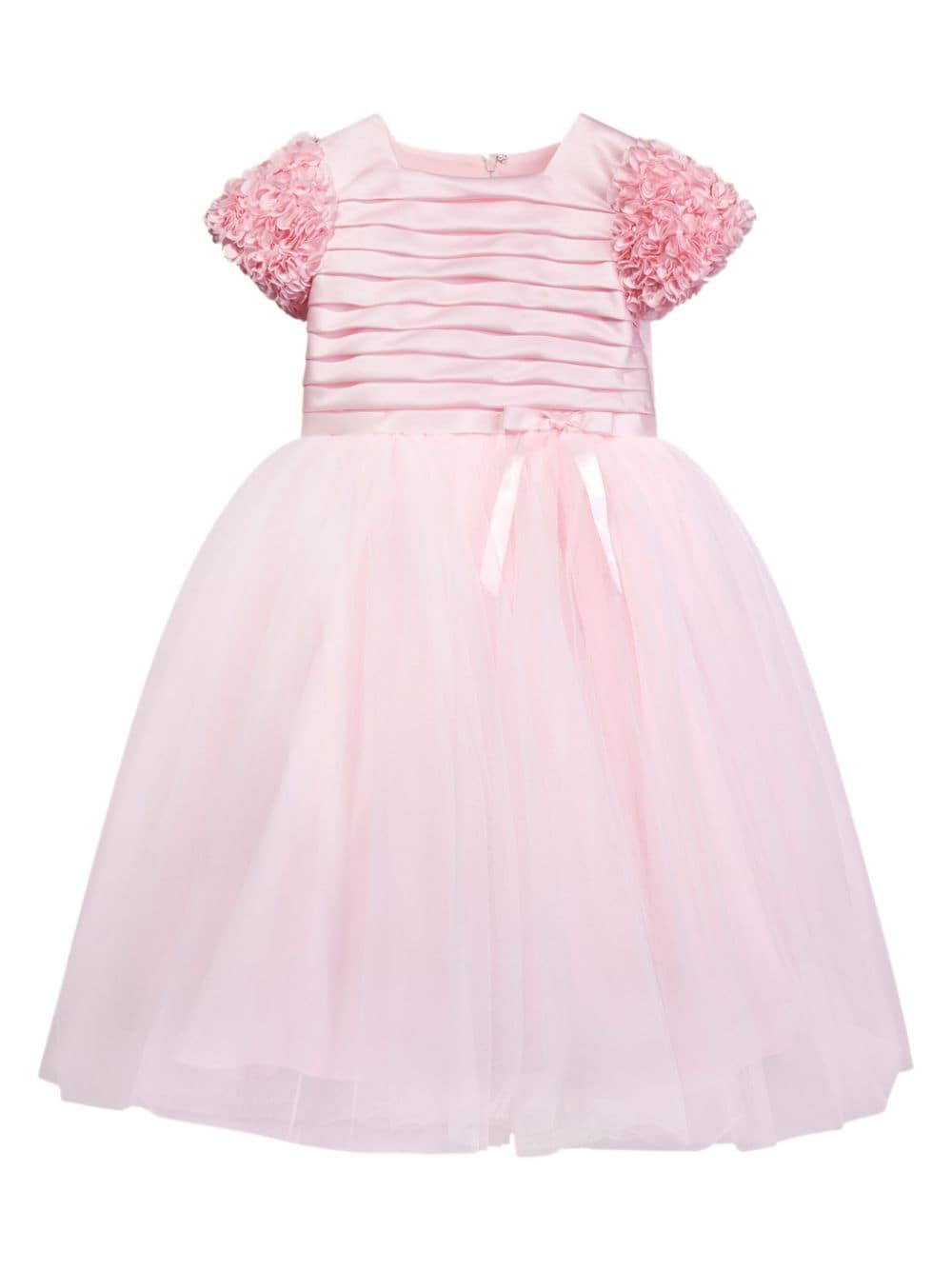 Sarah Louise Abendkleid mit Falten - Rosa von Sarah Louise