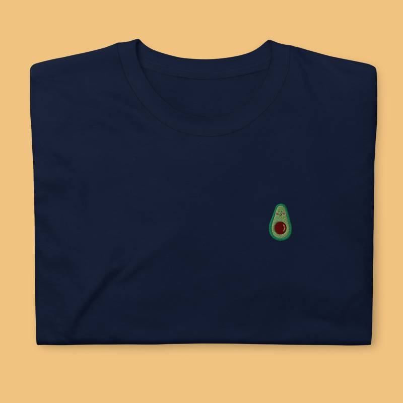 Besticktes T-Shirt Mit „Happy Avocado" Motiv von SarahLocher
