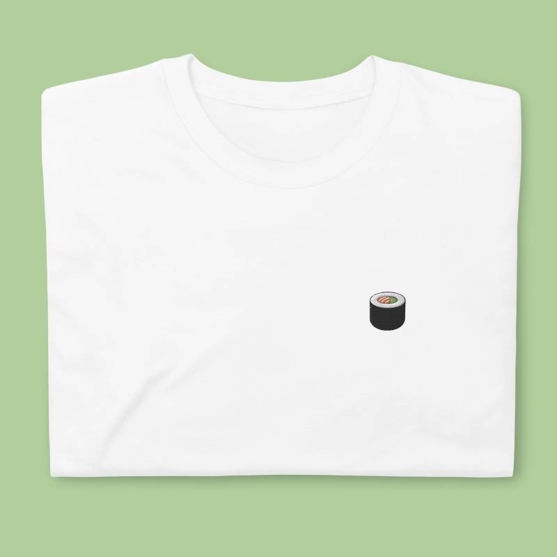 Besticktes T-Shirt Mit „Maki Sushi" Motiv von SarahLocher