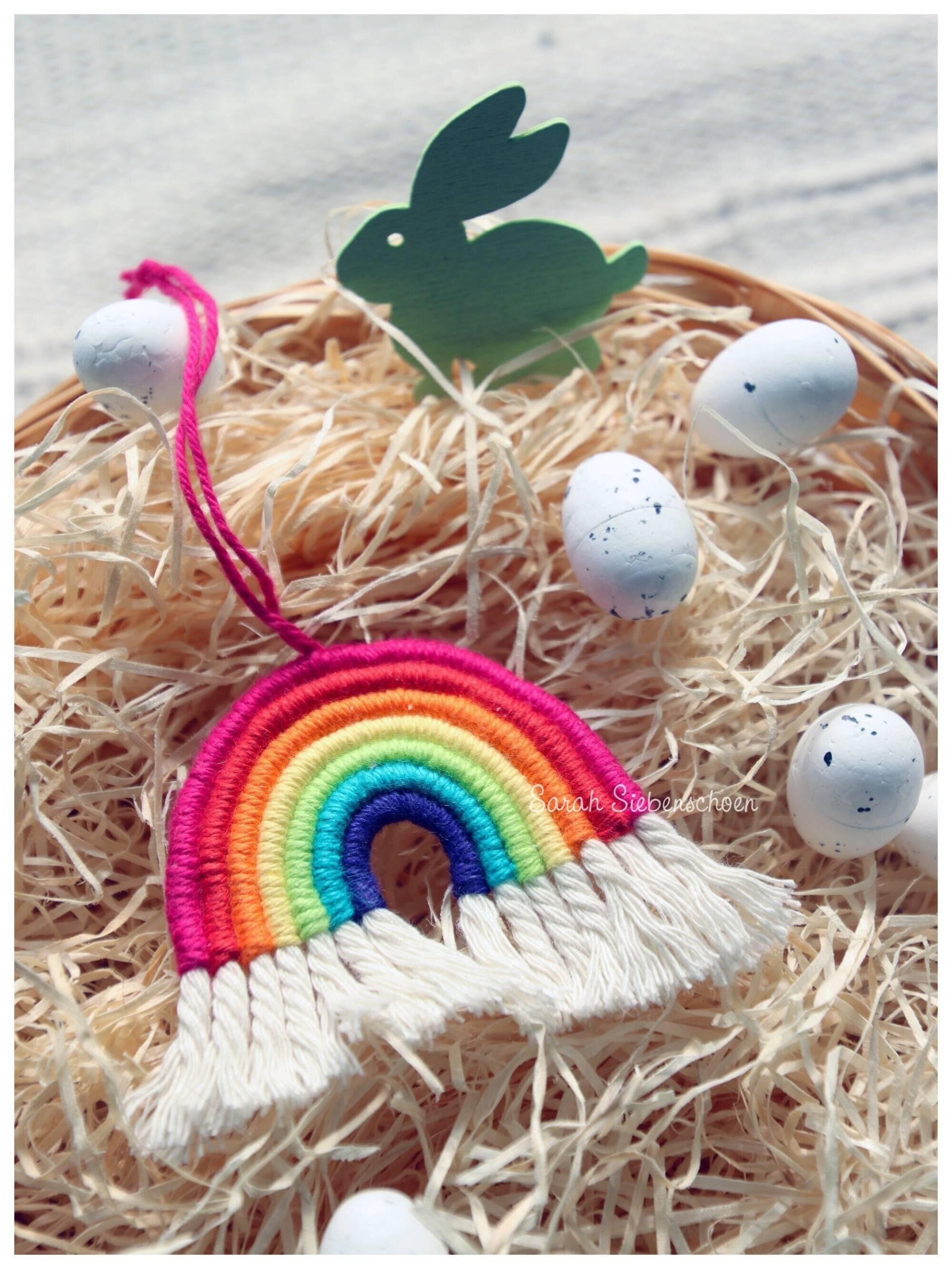 Makramee-Regenbogen Mini Makramee-Regenbogen Mini von SarahSiebenschoen