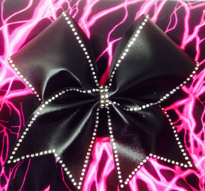 Großer Jubelbogen-Einzelstreifen Glassteine von SarahsCheerBows