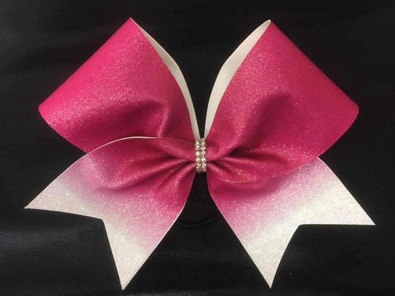 Ombre Schleife, Auf Glitzer Schleife von SarahsCheerBows