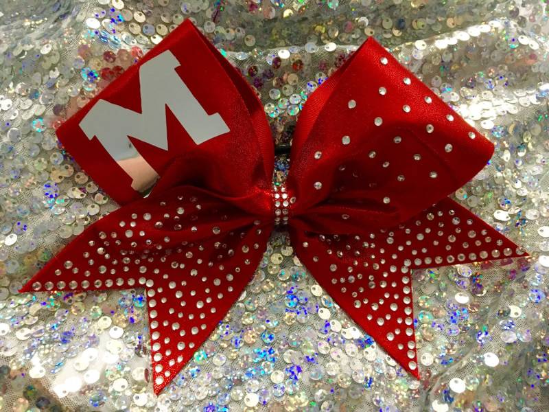 Personalisierte Schleife - Großer Buchstabe von SarahsCheerBows