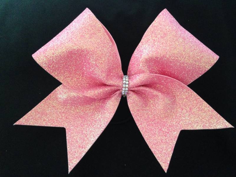 Schleife-Holografie Pink „Super Glitter" von SarahsCheerBows