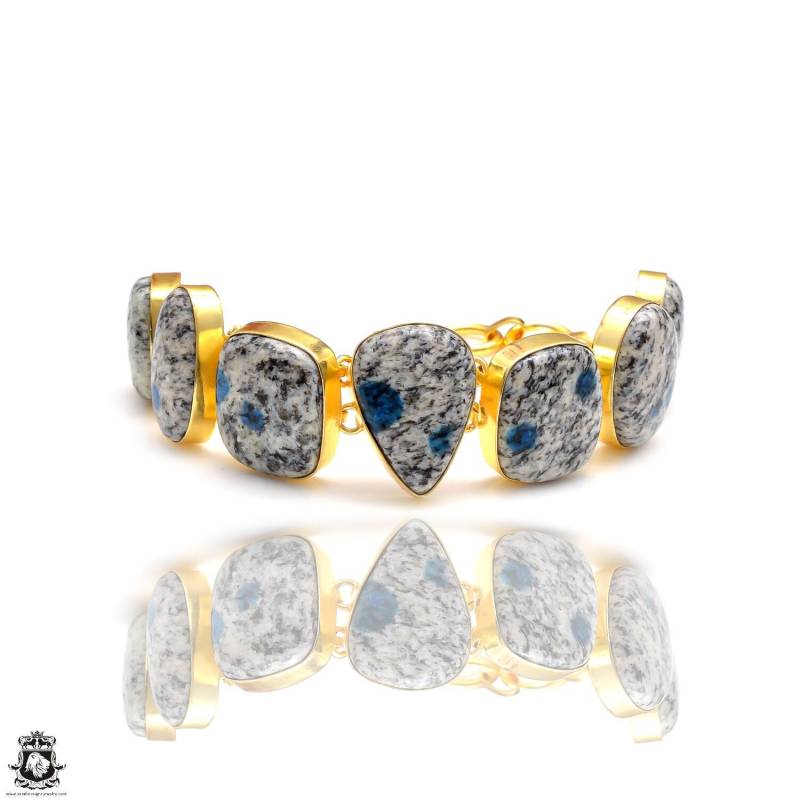 K2 Jaspis Echter Edelstein Gold Heilkristall Armband Geburtsstein Gb127 von SarahsDesignJewelry