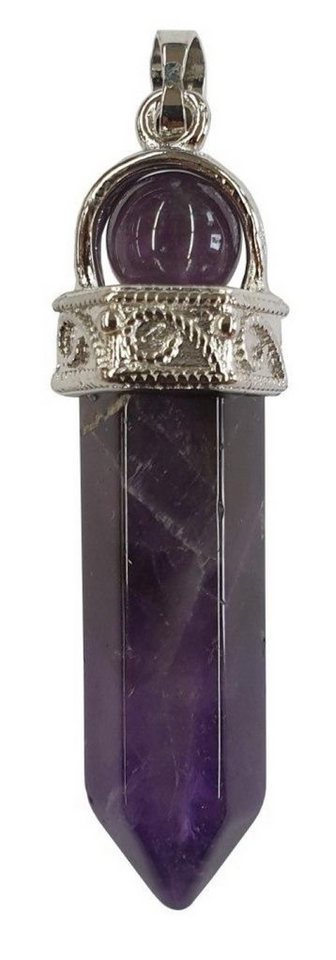 Saraswati Amulett Edelstein Anhänger "Amethyst" 5cm von Saraswati