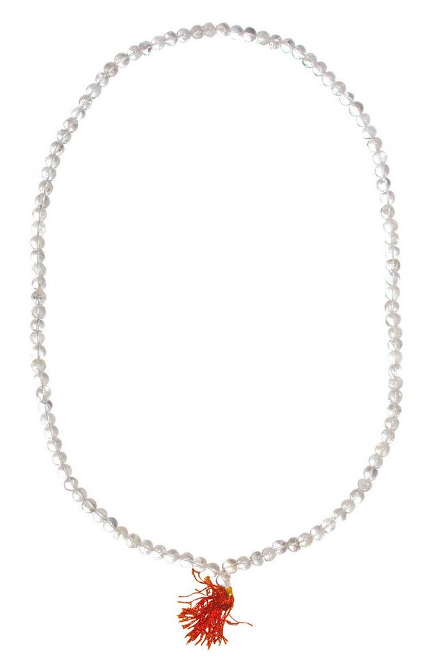 Saraswati Lange Kette ""Japa Mala" Bergkristall 108 Perlen - zu kleine Perlen (für Kinder ge Saraswati Lange Kette ""Japa Mala" Bergkristall 108 Perlen - zu kleine Perlen (für Kinder ge von Saraswati