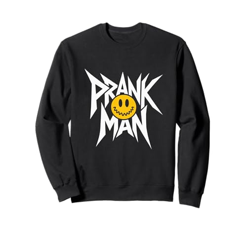 Lustiger Humor Text Funny Bad Happy Face Prank Man Sweatshirt Lustiger Humor Text Funny Bad Happy Face Prank Man Sweatshirt von Sarcasm Cool Text Funny Pranks Prank Man Shirt