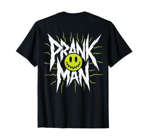 Lustiger Humor Text Funny Bad Happy Face Prank Man T-Shirt Lustiger Humor Text Funny Bad Happy Face Prank Man T-Shirt von Sarcasm Cool Text Funny Pranks Prank Man Shirt