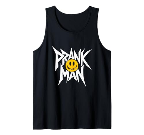 Lustiger Humor Text Funny Bad Happy Face Prank Man Tank Top Lustiger Humor Text Funny Bad Happy Face Prank Man Tank Top von Sarcasm Cool Text Funny Pranks Prank Man Shirt