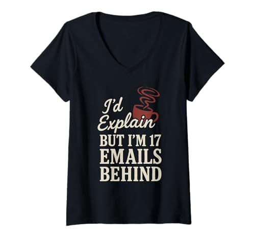 Damen Teacher Burnout Funny Erschöpfter Pädagoge Ende des Jahres T-Shirt mit V-Ausschnitt Damen Teacher Burnout Funny Erschöpfter Pädagoge Ende des Jahres T-Shirt mit V-Ausschnitt von Sarcasm Faculty Lounge Teacher Life Quote Humor