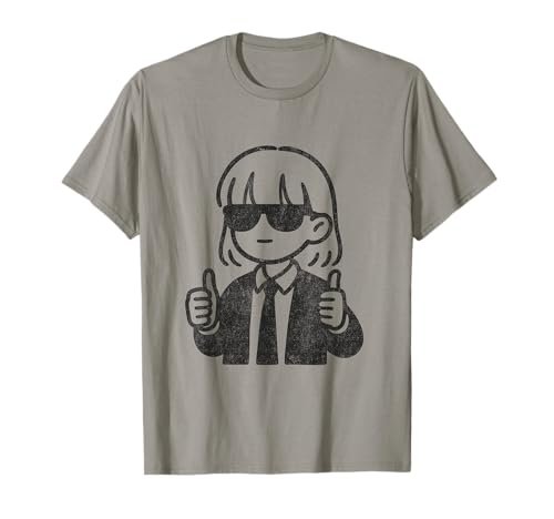 Lustige Anime Girl Grafik mit sarkastischem Humor für Frauen T-Shirt von Sarcastic Anime Girl Graphic