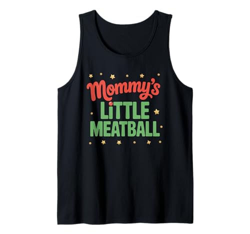 Lustiger Kleiner Fleischbällchen für Mama, süßer Familienhumor, Damen und Herren Tank Top Lustiger Kleiner Fleischbällchen für Mama, süßer Familienhumor, Damen und Herren Tank Top von Sarcastic Baby Toddler Mom Parenting Joke Italian