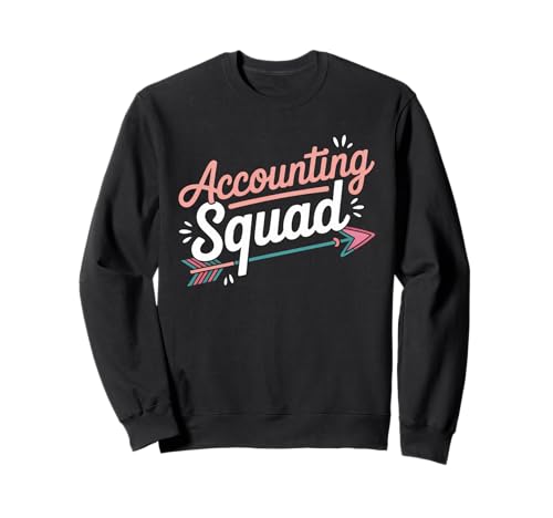Lustiges Buchhaltungs-Squad Spruch Humor Finance Team Frauen Männer Sweatshirt von Sarcastic Bookkeeper Retro Style Numbers Crew