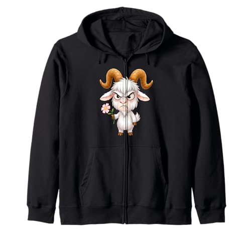 Lustiges Grumpy Goat Farm Tier Design Geschenk Männer Frauen Kinder Kapuzenjacke Lustiges Grumpy Goat Farm Tier Design Geschenk Männer Frauen Kinder Kapuzenjacke von Sarcastic Cute Crazy Baby Goat Graphic for Farmer