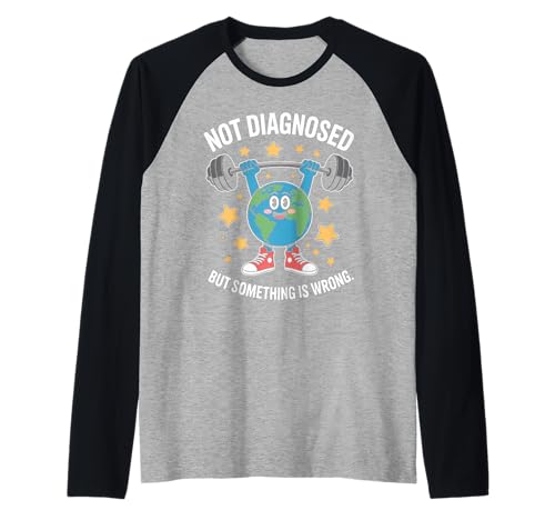 Lustig Nicht diagnostiziert Spruch Mental Health Humor Frauen Männer Raglan Lustig Nicht diagnostiziert Spruch Mental Health Humor Frauen Männer Raglan von Sarcastic Earth Lifter Awareness Anxiety Fitness
