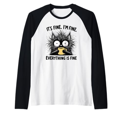 Lustiger Kaffeeliebhaber Katze Kätzchen Kitty Besitzer Geschenk für Männer Frauen Raglan Lustiger Kaffeeliebhaber Katze Kätzchen Kitty Besitzer Geschenk für Männer Frauen Raglan von Sarcastic Exhausted Cute Cat Kitten Graphic Design