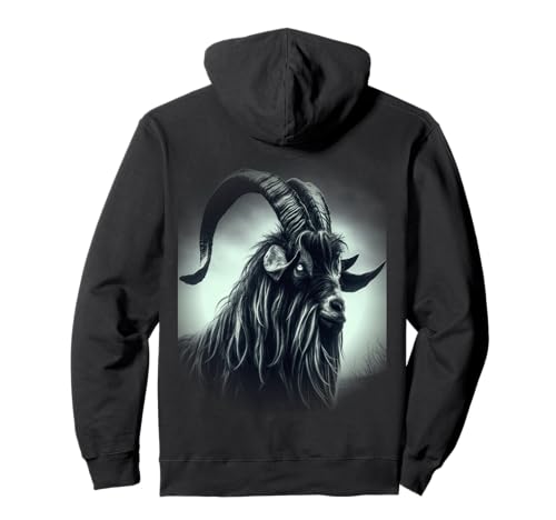 Herren Old Goat Intense Stare Funny Old Ram Pullover Hoodie Herren Old Goat Intense Stare Funny Old Ram Pullover Hoodie von Sarcastic Goat Pun for Old Guys Old Goat