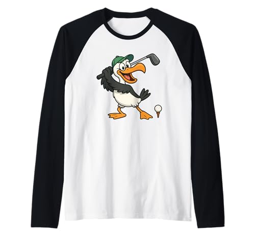 Lustiger Golfer Albatross Vogel Golf Spieler Spiel Geschenk Männer Frauen Raglan von Sarcastic Golf Lover Golfing Club Graphic Design