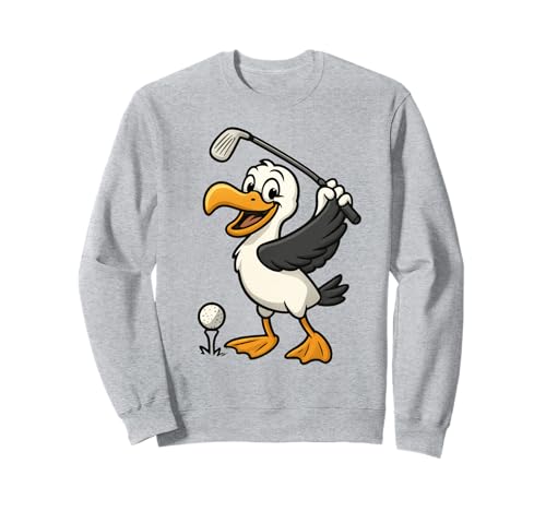 Lustiger Golfer Albatross Vogel Golf Spieler Spiel Geschenk Männer Frauen Sweatshirt von Sarcastic Golf Lover Golfing Club Graphic Design