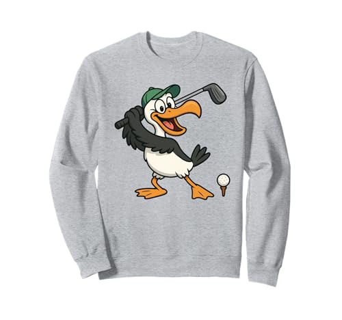 Lustiger Golfer Albatross Vogel Golf Spieler Spiel Geschenk Männer Frauen Sweatshirt von Sarcastic Golf Lover Golfing Club Graphic Design