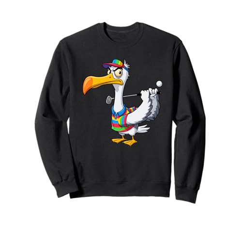 Lustiger Golfer Albatross Vogel Golf Spieler Spiel Geschenk Männer Frauen Sweatshirt von Sarcastic Golf Lover Golfing Club Graphic Design