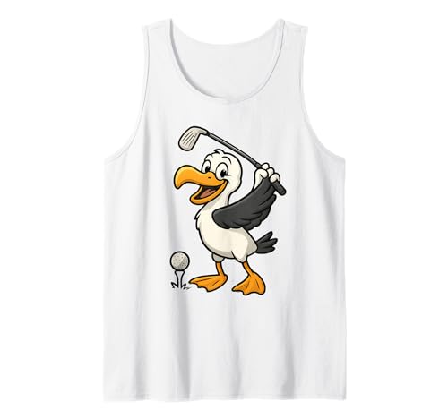 Lustiger Golfer Albatross Vogel Golf Spieler Spiel Geschenk Männer Frauen Tank Top von Sarcastic Golf Lover Golfing Club Graphic Design