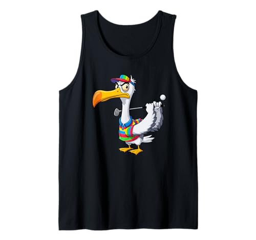 Lustiger Golfer Albatross Vogel Golf Spieler Spiel Geschenk Männer Frauen Tank Top von Sarcastic Golf Lover Golfing Club Graphic Design