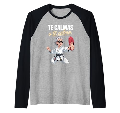 Lustiger Te Calmas Calmo Abuela Chancla Humor Spruch Frauen Mama Raglan Lustiger Te Calmas Calmo Abuela Chancla Humor Spruch Frauen Mama Raglan von Sarcastic Latino Grandma Karate Slipper Mexican
