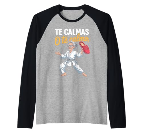 Lustiger Te Calmas Calmo Abuela Chancla Humor Spruch Frauen Mama Raglan Lustiger Te Calmas Calmo Abuela Chancla Humor Spruch Frauen Mama Raglan von Sarcastic Latino Grandma Karate Slipper Mexican