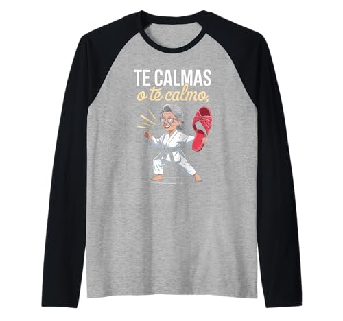 Lustiger Te Calmas Calmo Abuela Chancla Humor Spruch Frauen Mama Raglan Lustiger Te Calmas Calmo Abuela Chancla Humor Spruch Frauen Mama Raglan von Sarcastic Latino Grandma Karate Slipper Mexican