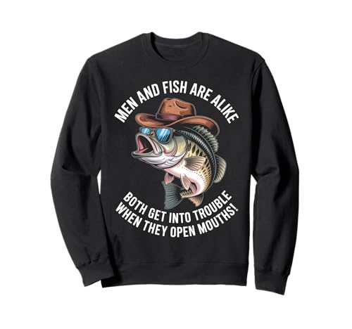Lustiger Spruch Männer Fisch Ärger Sprechen Humor Witz Frauen Männer Sweatshirt Lustiger Spruch Männer Fisch Ärger Sprechen Humor Witz Frauen Männer Sweatshirt von Sarcastic Outdoors Angler Cowboy Bass Vintage Cool