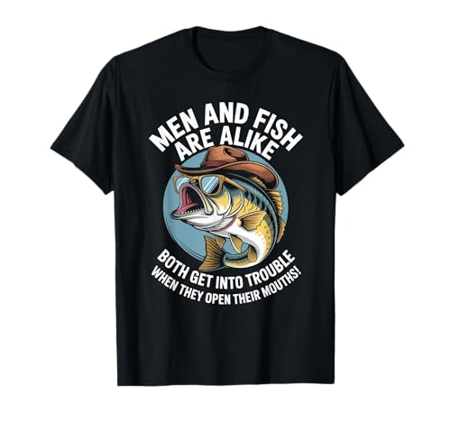 Lustiger Spruch Männer Fisch Ärger Sprechen Humor Witz Frauen Männer T-Shirt Lustiger Spruch Männer Fisch Ärger Sprechen Humor Witz Frauen Männer T-Shirt von Sarcastic Outdoors Angler Cowboy Bass Vintage Cool