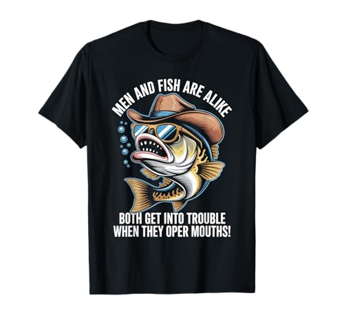 Lustiger Spruch Männer Fisch Ärger Sprechen Humor Witz Frauen Männer T-Shirt Lustiger Spruch Männer Fisch Ärger Sprechen Humor Witz Frauen Männer T-Shirt von Sarcastic Outdoors Angler Cowboy Bass Vintage Cool