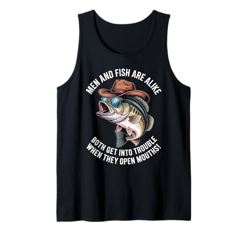 Lustiger Spruch Männer Fisch Ärger Sprechen Humor Witz Frauen Männer Tank Top Lustiger Spruch Männer Fisch Ärger Sprechen Humor Witz Frauen Männer Tank Top von Sarcastic Outdoors Angler Cowboy Bass Vintage Cool